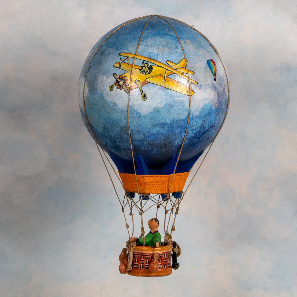 YELLOW PLANE AND ANGEL